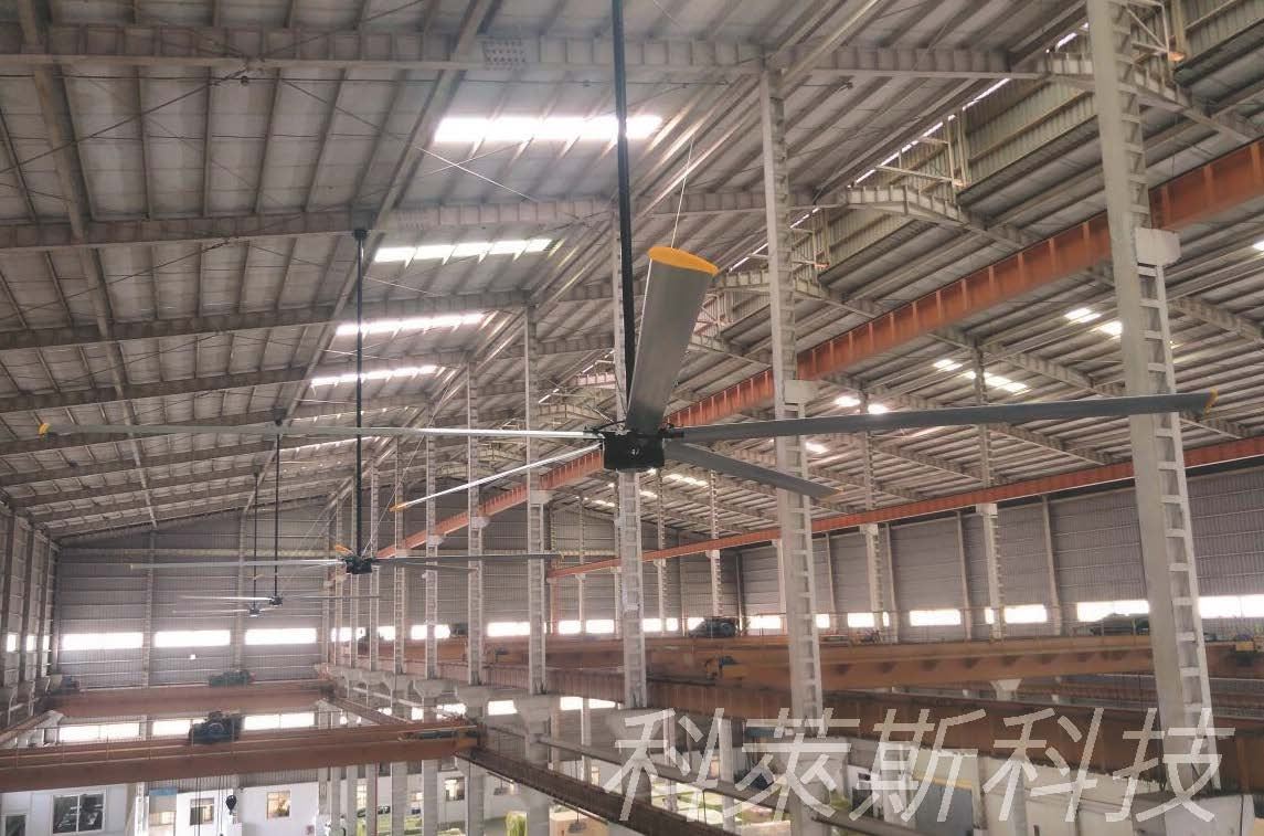 風悅III台中20米高工業吊扇安裝案例